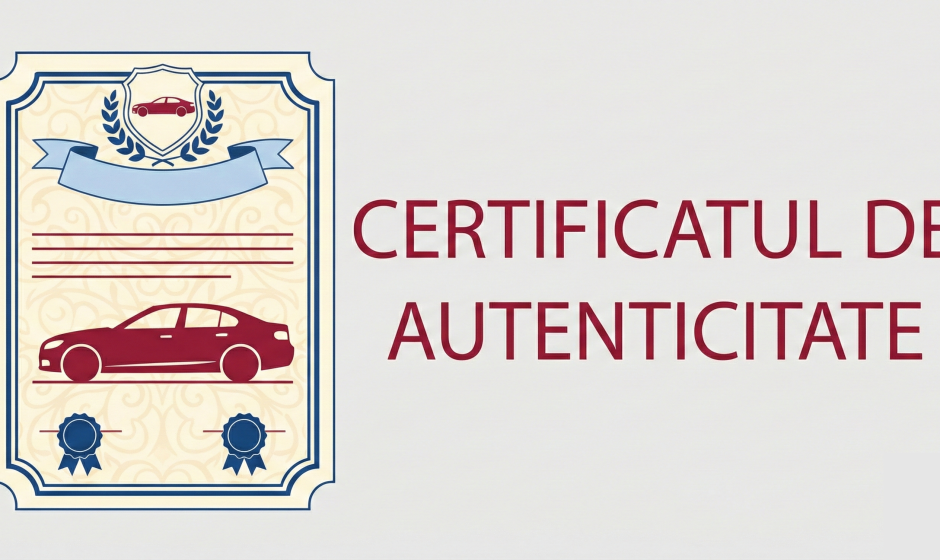Certificatul de Autenticitate in anul 2026